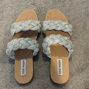 Steve Madden bling sandals